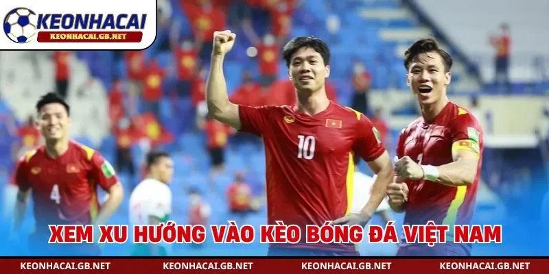 Xem xu hướng vào kèo bóng đá Việt Nam chi tiết